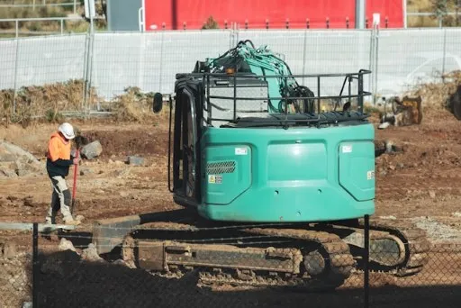 image of a digger
