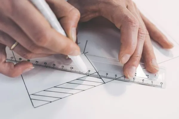 image of a plan drawing